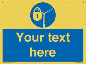 Custom mandatory lock rotor blades